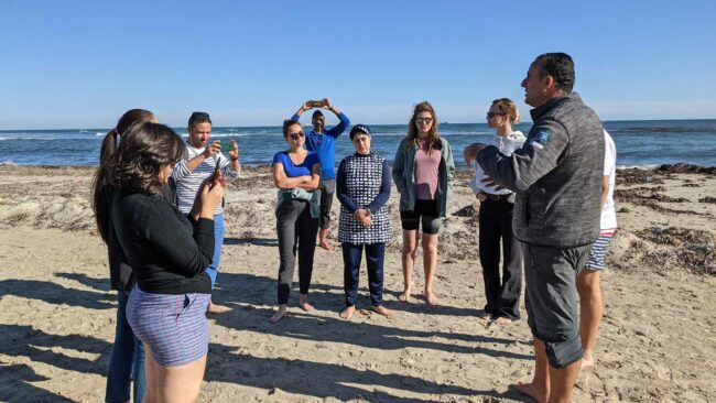 Visite de l'aire marine protégée des îles Kuriat en Tunisie