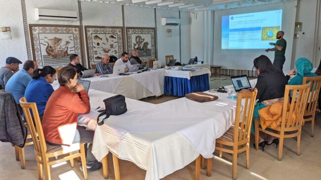 Formation des gestionnaires à l'efficacité de la conservation marine à Monastir, en Tunisie