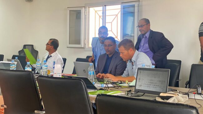 Formation des gestionnaires mauritaniens d'aires protégées à la planification financière à Maghmar, en Mauritanie