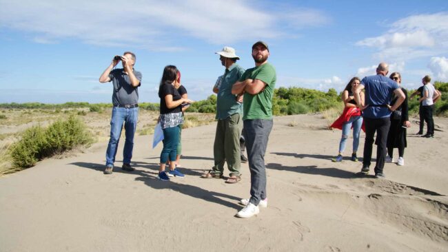 Le groupe d'experts en visite© E.C.O. Institute of Ecology  Anna Kovarovics© E.C.O. Institute of Ecology / Anna Kovarovics